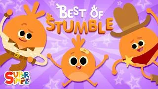 Thumbnail: Best of Stumble 🟠 | The Bumble Nums | Little Foodie Cartoons