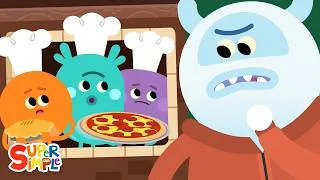Thumbnail: The Three Little Bumble Nums | Afternoon Story Time | Yeti Kids Cartoon