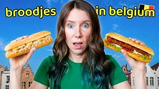 Thumbnail: We Tried Belgium’s Most Popular Broodjes 🇧🇪