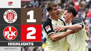 Thumbnail: Tazemeta Strikes Within SECONDS! - ST. PAULI - KAISERSLAUTERN | Highlights | MD 3 – Bundesliga 2 26