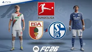 Thumbnail: Augsburg vs Schalke 04 | Bundesliga 26/27 -Round 1 | Full Match | FC 26 - PS5™[4K]