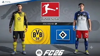 Thumbnail: Borussia Dortmund v Hamburger | Bundesliga 26/27 | Match Simulation | FC 26 – PS5™[4K]