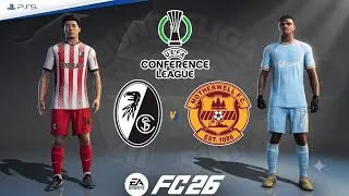 Thumbnail: SC Freiburg vs Motherwell | UEFA Conference League 26/27 | Simulation | FC26 – PS5™[4K]
