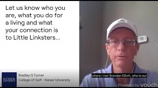 Thumbnail: Little Linksters Board Members Speak...PGA Professional Brad Turner
