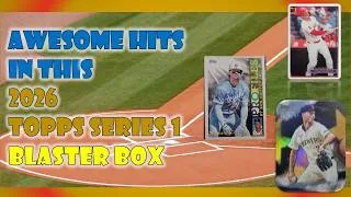 Thumbnail: Awesome cards in this 2026 Topps Baseball Card Blaster Box