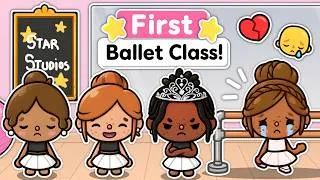 Thumbnail: AVA’S FIRST BALLET CLASS! *GONE WRONG* ⭐ (Toca Boca Family Roleplay)