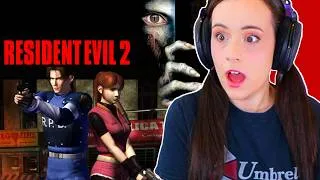 Thumbnail: I'm Playing Resident Evil 2! Leon A Claire B for the first time!