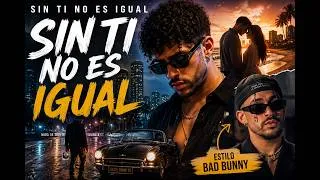 Thumbnail: Bad Bunny- Sin Ti No Es Igual (ft Bunny Wired)