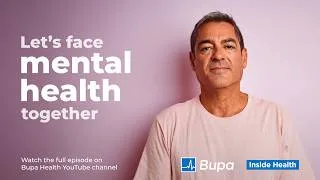 Thumbnail: Let's face stress together I Best bits I Inside Health I Bupa Health