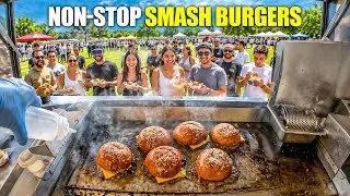 Thumbnail: POV: Working Alone in My Burger Truck | Non-Stop Smash Burgers