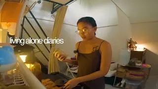 Thumbnail: living alone diaires | making coffee at home, IKEA window shopping, spend a weekend with me!