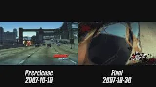 Thumbnail: Burnout Paradise - Prerelease vs Final Videos