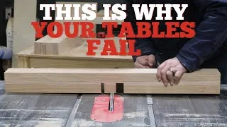 Thumbnail: Stop Building Tables Like a Hobbyist (Here’s the Pro Way)