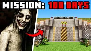 Thumbnail: Surviving 100 Days In Minecraft's DEADLIEST Bunker #5