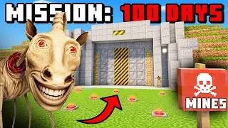 Thumbnail: Surviving 100 Days In Minecraft's DEADLIEST Bunker #4