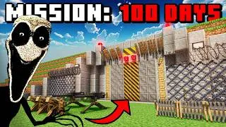 Thumbnail: Surviving 100 Days In Minecraft's DEADLIEST Bunker #3