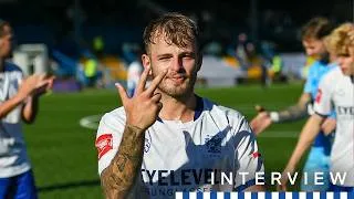 Thumbnail: Kai Evans - Wythenshawe (H) | Post-Match Interview | Bury FC