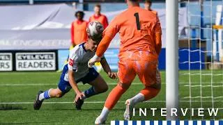 Thumbnail: Connor Pye - Wythenshawe (H) | Post-Match Interview | Bury FC