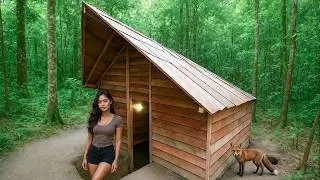Thumbnail: Young Girl Builds a Cozy Underground Bushcraft Shelter in the Forest