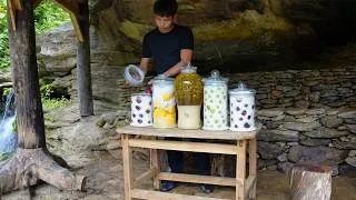 Thumbnail: Foraging Bamboo Shoots & Selling Them at the Market | Making Fruit Syrup | Life in My Forest Farm