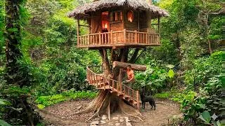 Thumbnail: I Built My Dream Log Cabin in a Tree. Survived Alone, Hunted and Cooked in the Forest