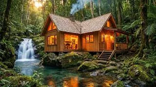 Thumbnail: Full video: I Spent 100 Days Alone Building a Dream House Under a Waterfall