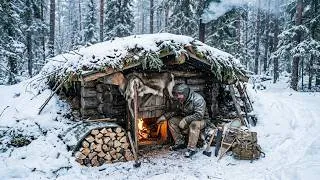 Thumbnail: Living Alone in an Underground Cabin During Heavy Snow – Bushcraft Survival - Bushcraft Life