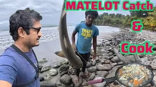 Thumbnail: Fishing for dinner  : Toco/shark river to Matelot Camp Catch & Cook Adventure.