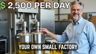 Thumbnail: 8 TINY MACHINES That Can Start a MINI FACTORY at Home in 2025 (And They're Shockingly PROFITABLE)