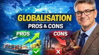 Thumbnail: Globalisation Explained Clearly | Benefits, Drawbacks & Impact on the Economy!