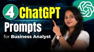 Thumbnail: Prompt Ideas For ChatGPT! AI For Business Analyst 2025