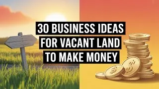 Thumbnail: I Turned Vacant Land into CASH with these 30 GENIUS Business Ideas