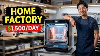 Thumbnail: 13 MINI BUSINESSES with CHEAP MACHINES 💰 You Can Start TODAY From Home