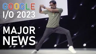 Thumbnail: Google Enters the AI Race with a Bang! Crazy Announcements From Google I/O