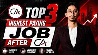 Thumbnail: Top 3 Highest Paying Jobs After CA 2026 ||