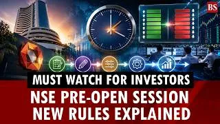 Thumbnail: NSE pre-open session new rules explained | Stock market news | Nifty | Limit Order | Market Order