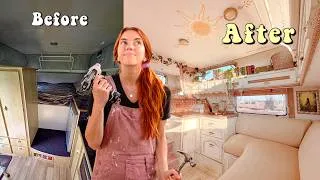 Thumbnail: FULL VAN BUILD: My Whimsical Boho Tiny Cottage ✨ | Start to Finish