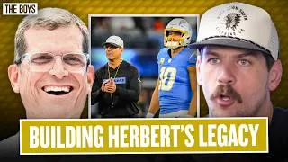 Thumbnail: Jim Harbaugh Crowns Justin Herbert The GOAT + His Dream For Herbert's Chargers Legacy | Bussin'