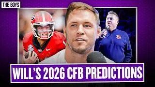 Thumbnail: Will Compton's Bold 2026 College Football Predictions + Dark Horse Picks | Bussin'