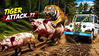 Thumbnail: EXTREME BUS TRIP 🚍🔥 Kathmandu to Chitwan | Hills Adventure & Beautiful Scenery 🇳🇵
