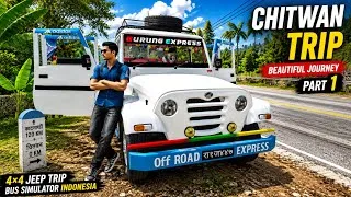 Thumbnail: 4×4 Jeep Trip to Chitwan 🌴 | Beautiful Journey Part 1 | Bus Simulator Indonesia 🇳🇵