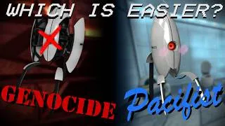 Thumbnail: Portal GENOCIDE Vs PACIFIST, Which is easier?