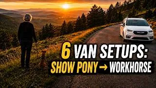 Thumbnail: 75 & Solo: 6 Minivan Setups in 5 Years