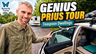 Thumbnail: 🦋 Tiny Home Builder in a Prius Camper