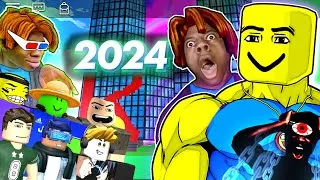 Thumbnail: Funniest ROBLOX Moments of 2024 (MEMES)
