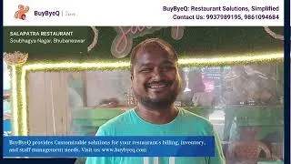 Thumbnail: BuyByeQ Success Story | Salapatra’s Experience with Our Restaurant Management Solution