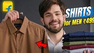 Thumbnail: Best Casual Shirts For Men Under 500 👔 | Honest Flipkart Shirt Haul 🏆