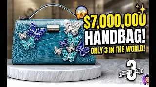 Thumbnail: 😱 $7,000,000 Handbag Exists… Only 3 in the World! ✨