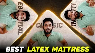 Thumbnail: Wakefit-ன் மூன்று புதிய Latex Mattress review | Wakefit Essential, Classic & Infiniti