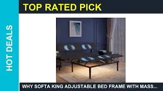 Thumbnail: Why Softa King Adjustable Bed Frame with Massage Remo Is A Highly Versatile Choice